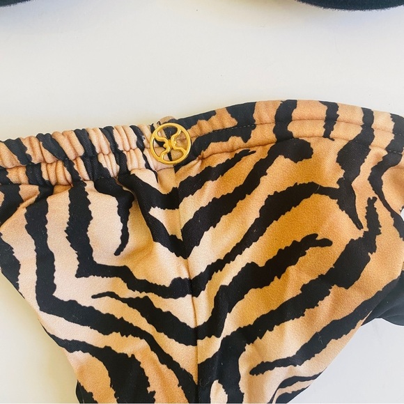 VIX Paulahermanny tiger stripe 2 piece bikini swimsuit - Picture 6 of 12